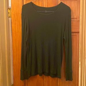 Long sleeve green women’s shirt by GAP